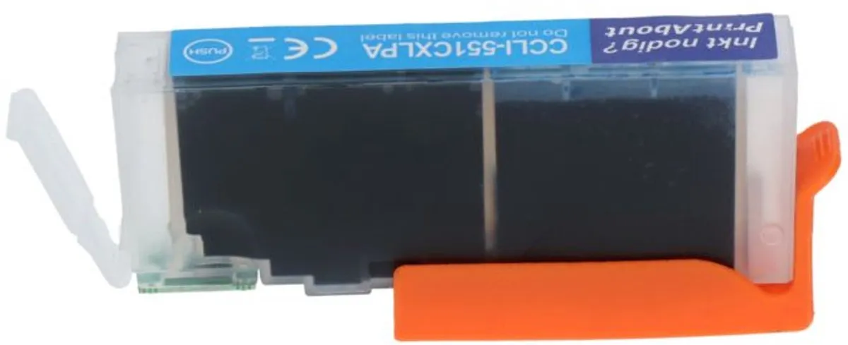 PrintAbout CLI-551C XL Inktcartridge - Cyaan - 1000 pagina's