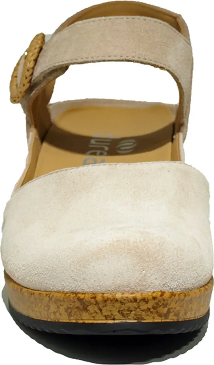 Durea 5919-565 Dames Sandalen - Maat 40 Taupe