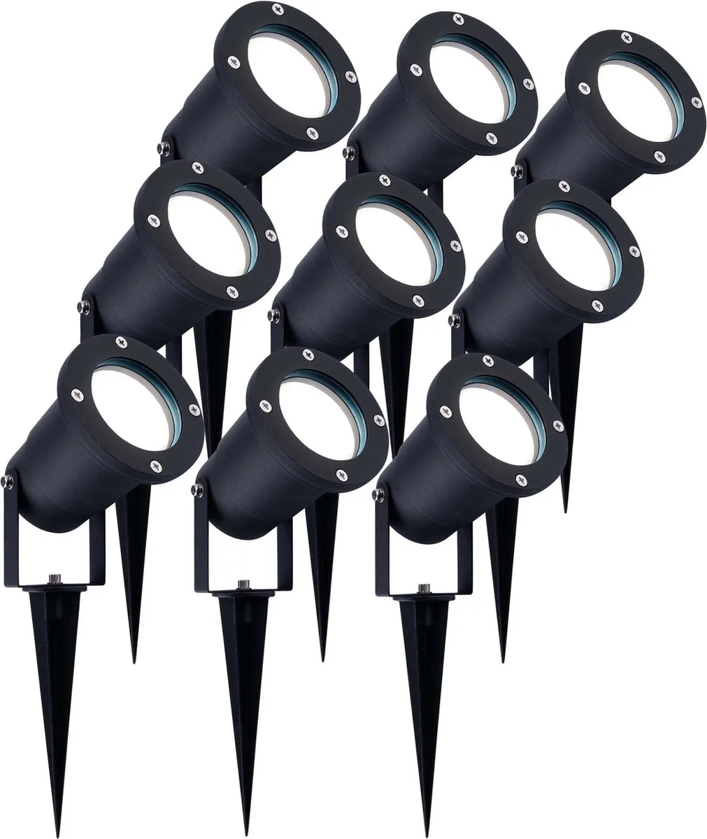 LEDVION 9x LED Prikspots IP65 5W 6500K