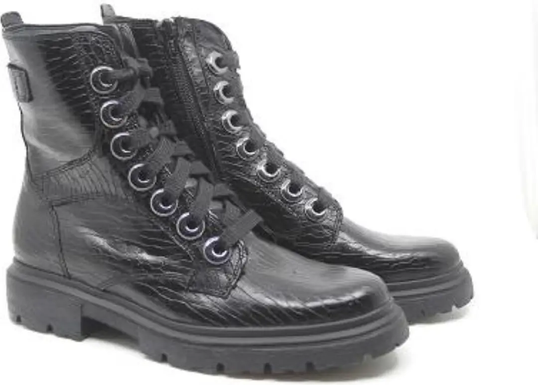 Durea 9809 Wijdte E - Schoen 41 - Zwart