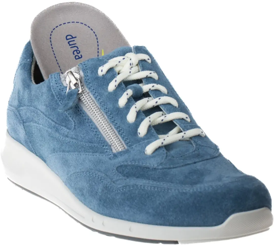 Durea 6306 Suède Sneaker - Maat 39 - Jeans