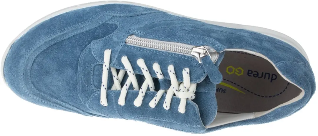 Durea 6306 Suède Sneaker - Maat 39 - Jeans