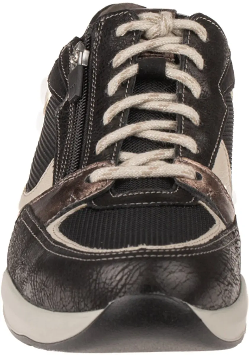 Durea 6295 K Lage Sneakers - Zwart - Maat 40.5