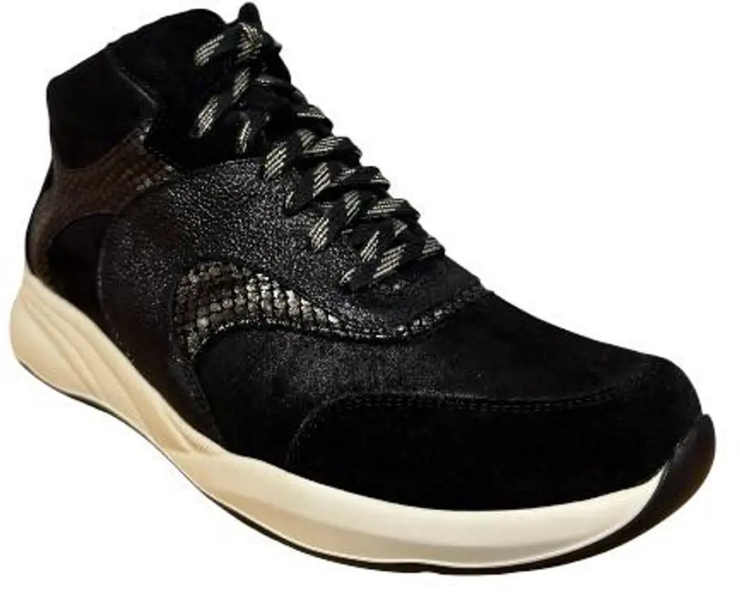 Durea VTR Rits Print 22361 5 Schoenen - Zwart - Maat 38