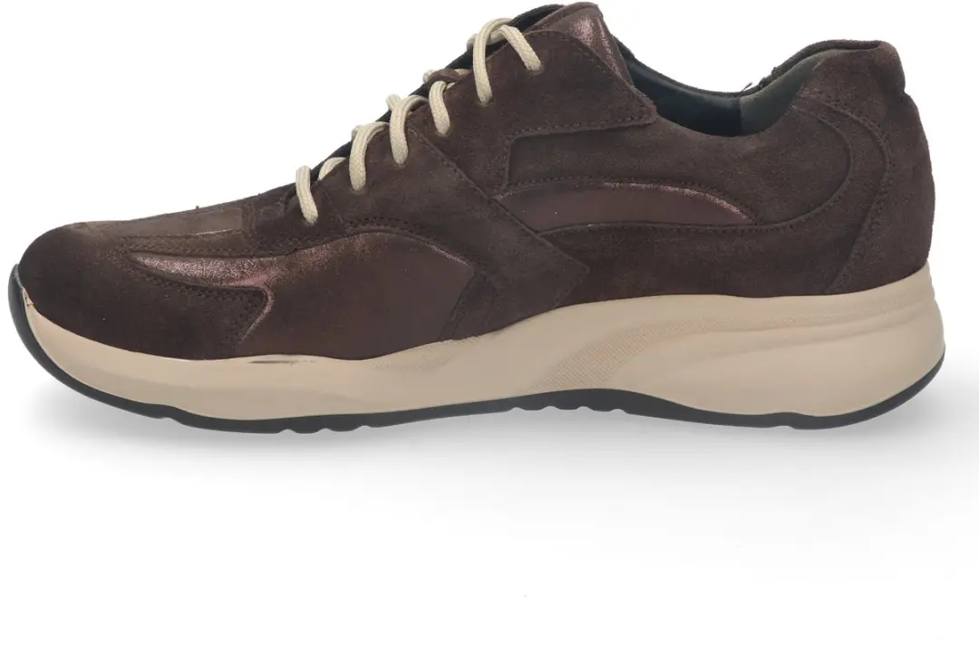 Durea 6316 Caffe Sneaker - Bruin - Wijdte H