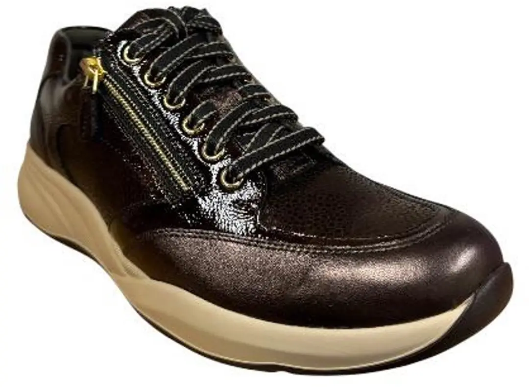 Durea Metal Combi 22566 5 - Schoenmaat 38.5 - Brons