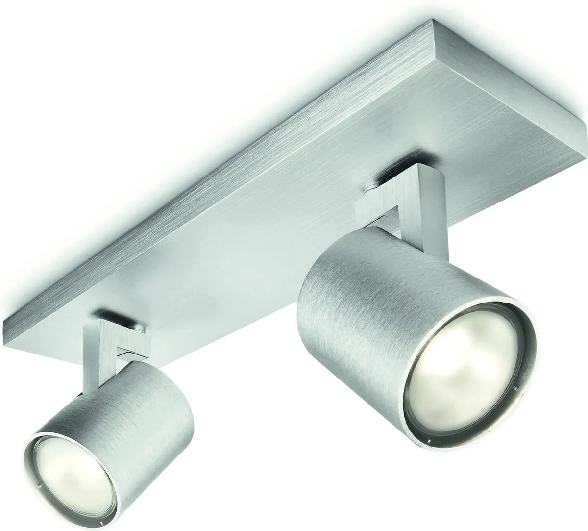 Philips Runner Opbouwspot 2-lichts - Aluminium