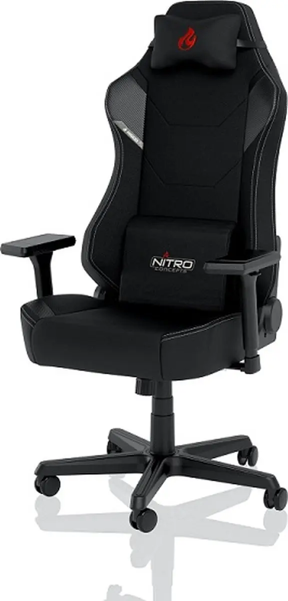 Nitro X1000 Gaming Stoel - Stealth Black