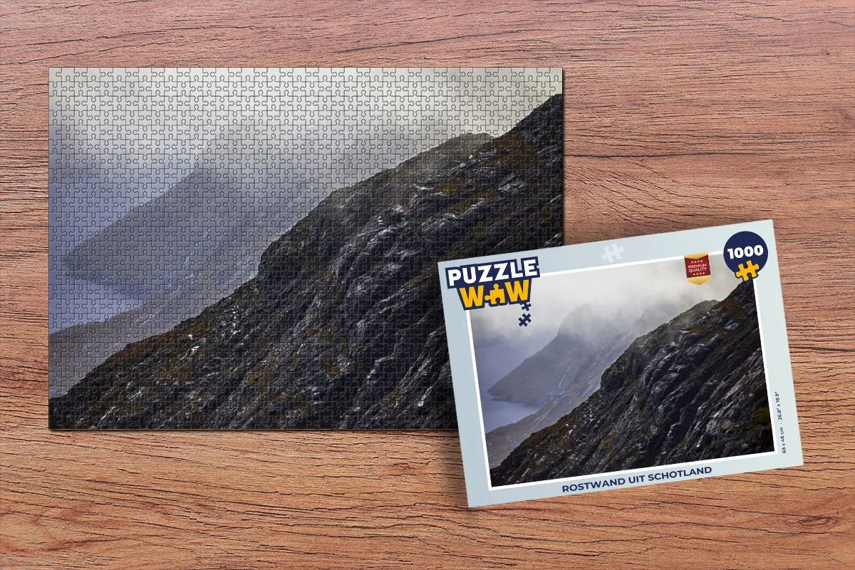 PuzzleWow Rostwand uit Schotland Legpuzzel 1000 Stuks - Multicolor