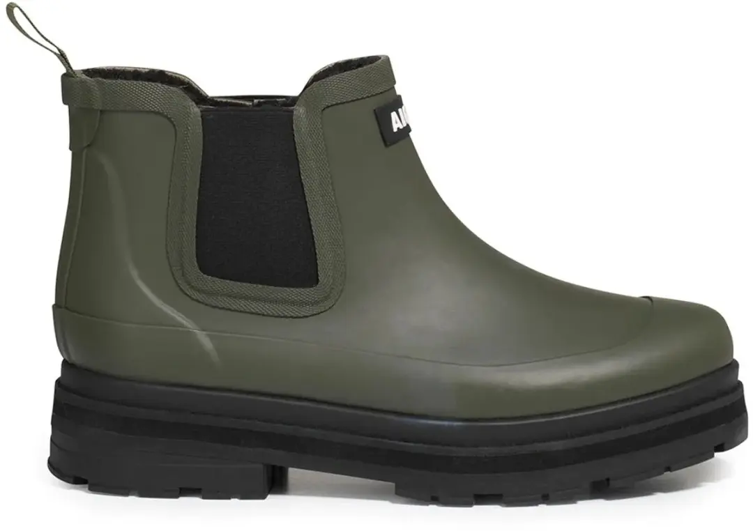 Aigle Soft Rain Fur Booties Groen EU 36 Vrouw