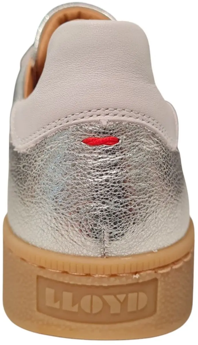 Lloyd Akari Silver White Dames Sneakers 39 - Zilver