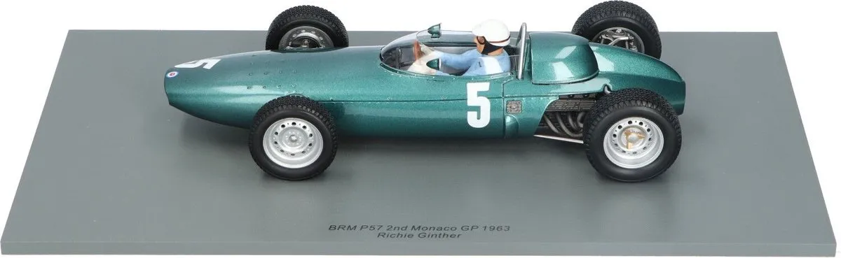 Formule 1 BRM P57 #5 Monaco GP 1963 - 1:18 - Spark - Multicolor