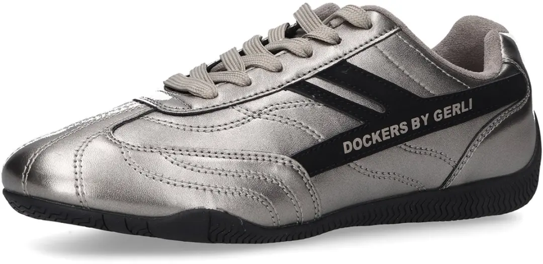 Dockers by Gerli Dames Sneaker Veterschoen 57JM201-680-551 Zilver