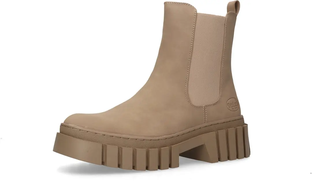 Dockers by Gerli Dames Boots Enkellaarsje 51PL201 Beige