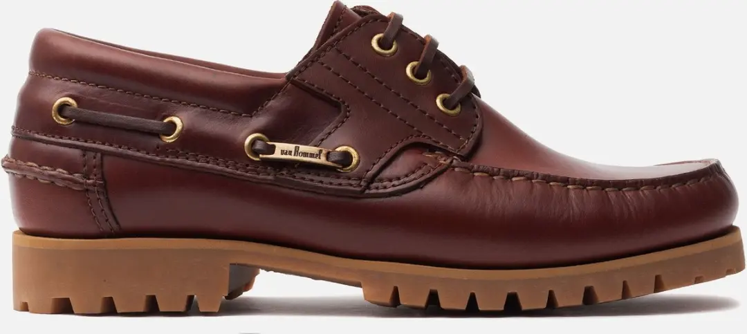 Floris van Bommel Bootschoenen cognac