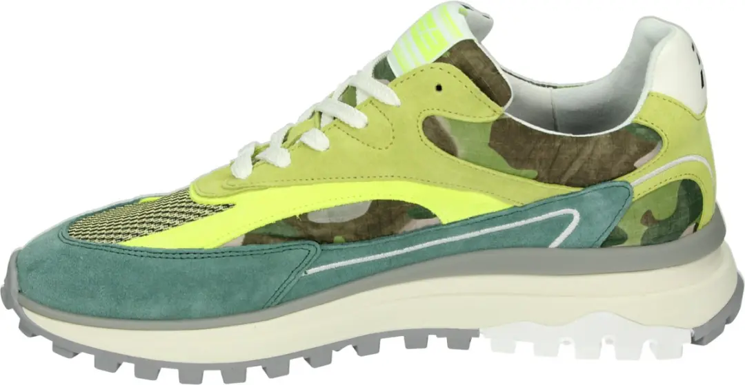 Floris van Bommel DE GRIPPER 08.01 Lage Sneakers - Groen - M44