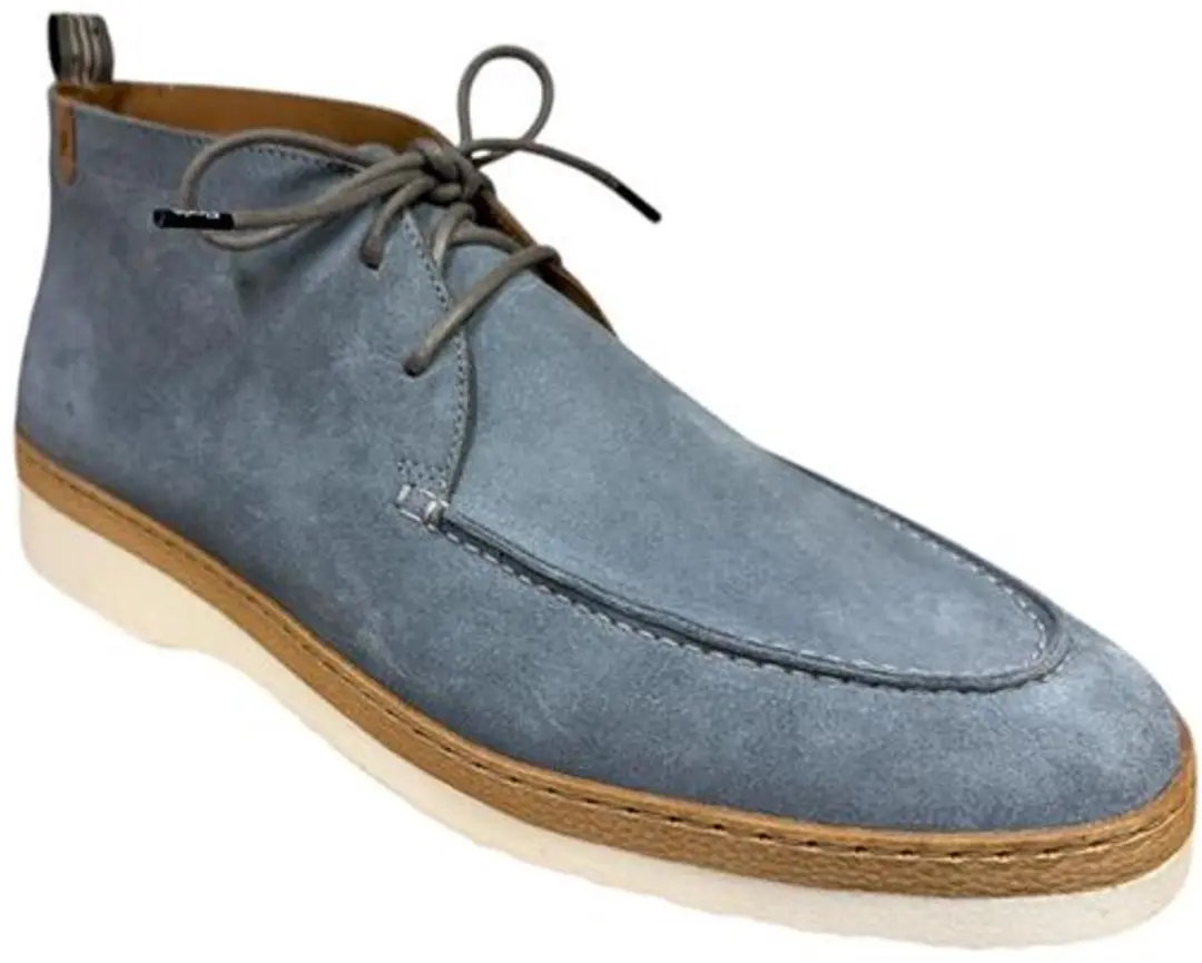 Van Bommel Suede Veter 21942 2 - Lichtblauw - 42