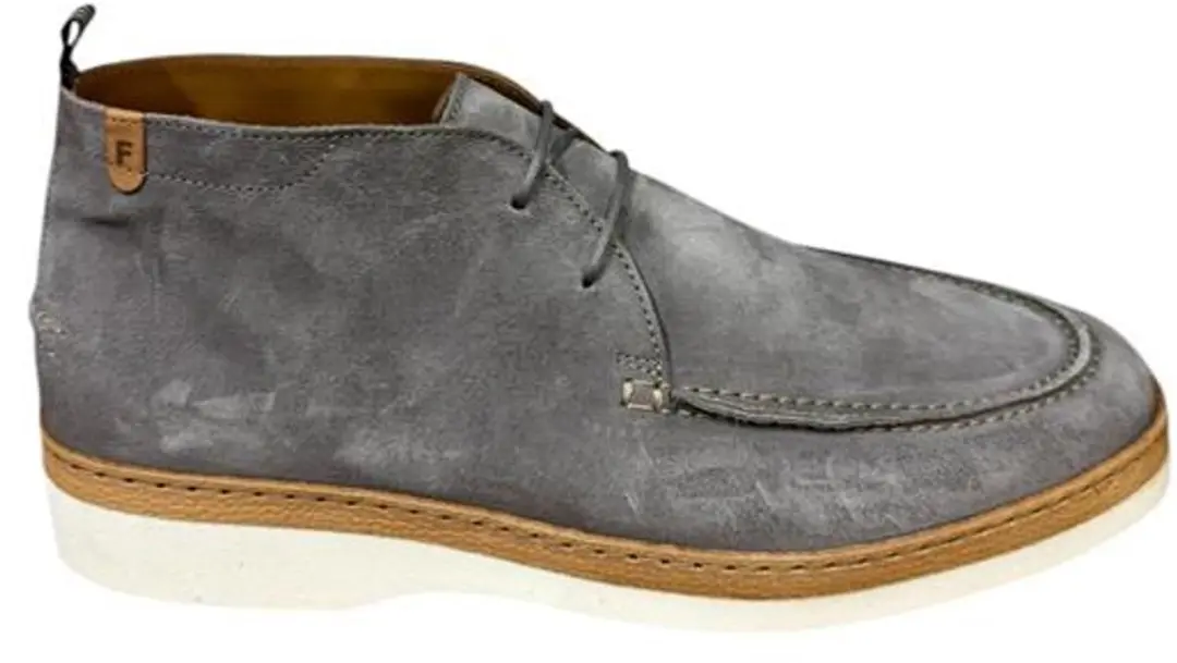 Van Bommel Suede Veter 21942 2 - Lichtblauw - 42