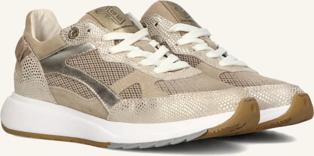 Floris van Bommel Suvi Sneakers Sfw-10156 - Leer - Beige - Maat 38 - afbeelding 4 van 6