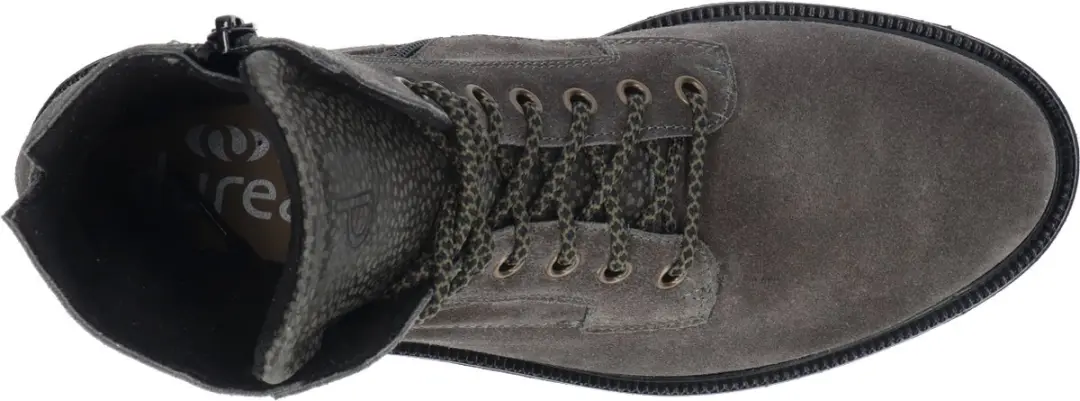 Durea Dames Veterboot 9769-185-0645 - Grijs - Maat 39