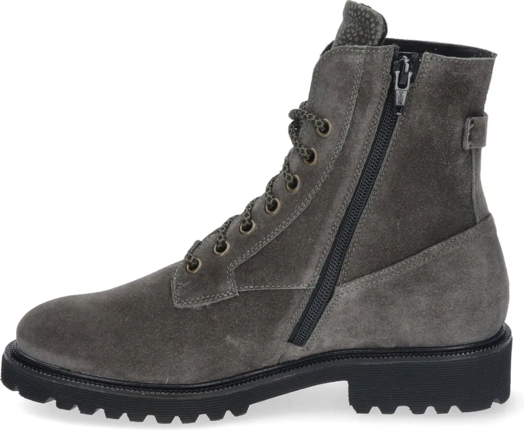Durea Dames Veterboot 9769-185-0645 - Grijs - Maat 39