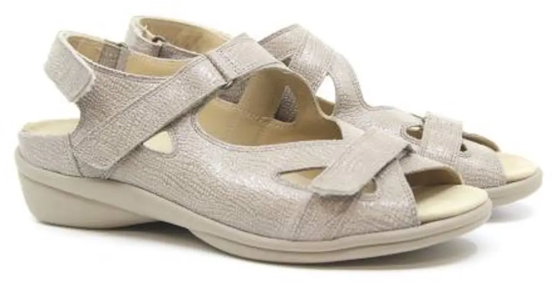 Durea 7258 Wijdte H - Beige - Maat 38