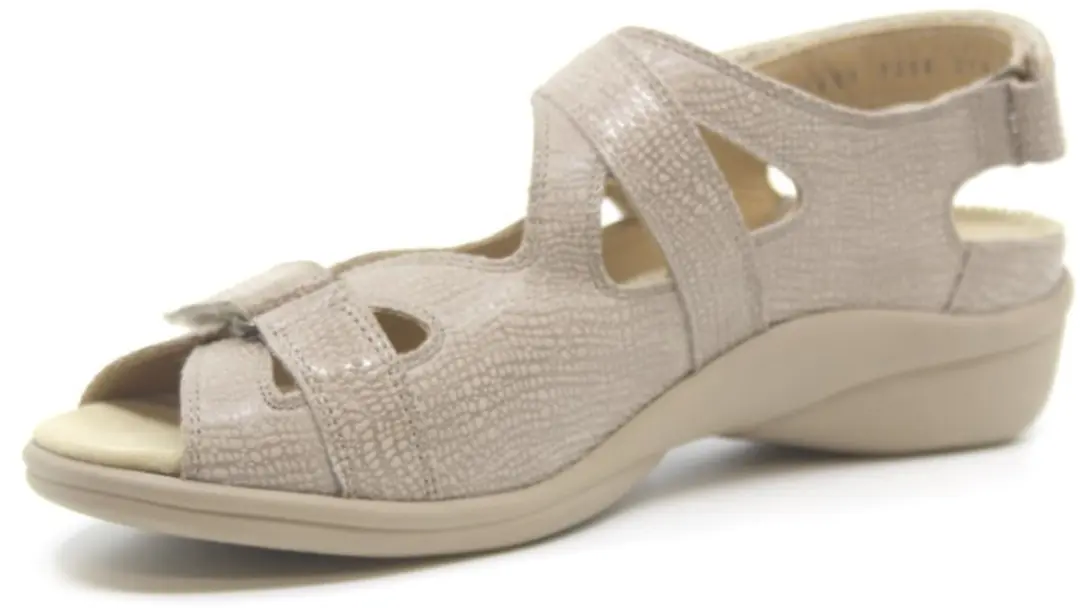 Durea 7258 Wijdte H - Beige - Maat 38