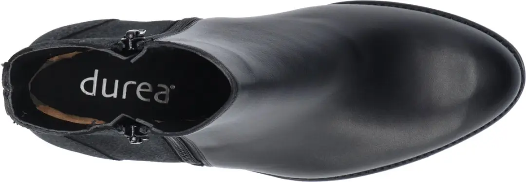 Durea 9739 Wijdte K - Zwart - Maat 41