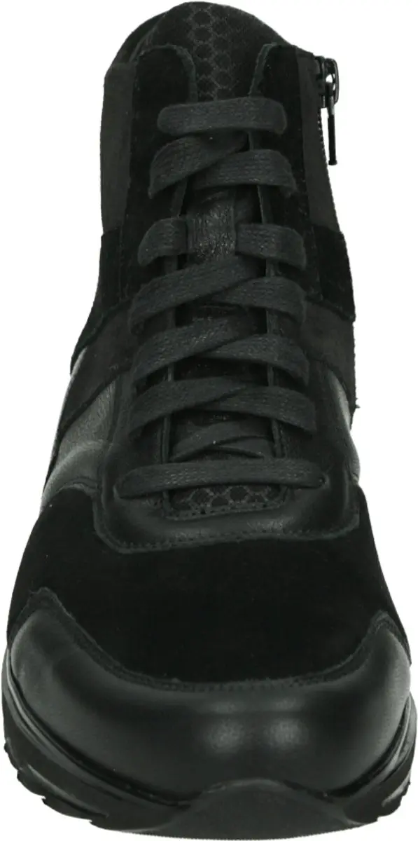 Durea 9745 H Hoge Sneakers Dames - Zwart