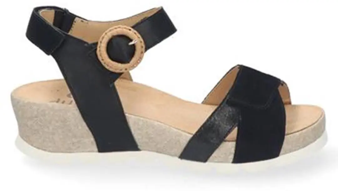 Durea Suede/Combi 39 Zwart