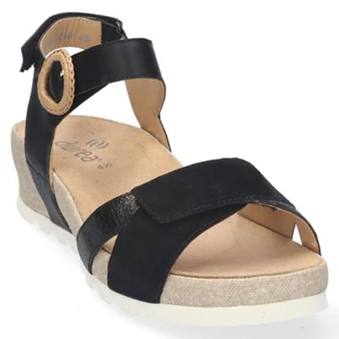 Durea Suede/Combi 39 Zwart