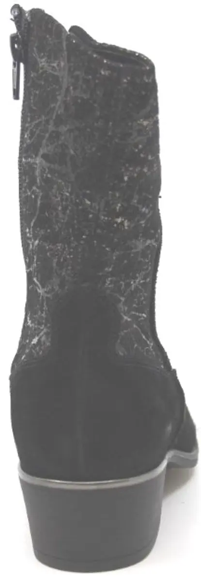 Durea 9787 Wijdte H - Schoen 40 - Zwart