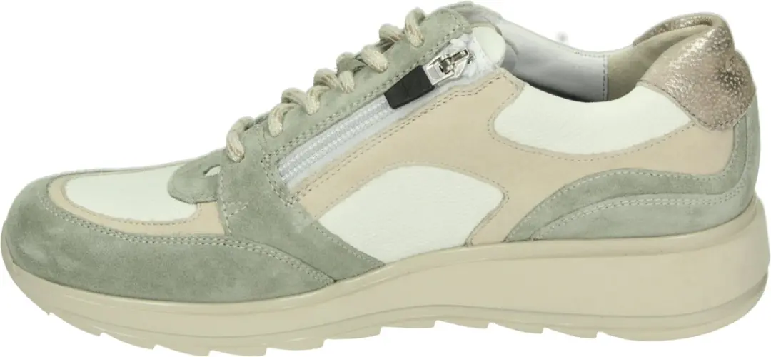 Durea 6315 H Lage Sneakers Dames - Groen - 39