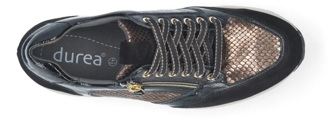 Durea 6322 Sneaker - Zwart