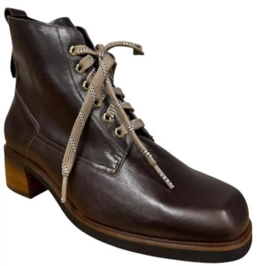 Durea Boot Hakje VTR 23026 - Donkerbruin - Maat 37