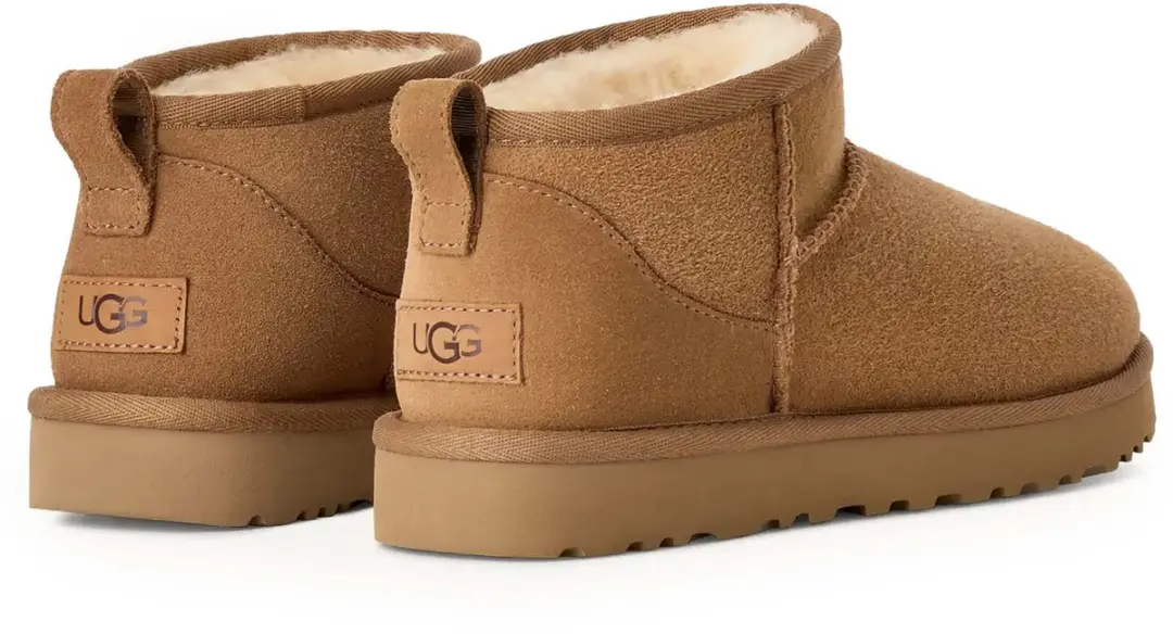 UGG W Classic Ultra Mini Dameslaarzen - Chestnut 36