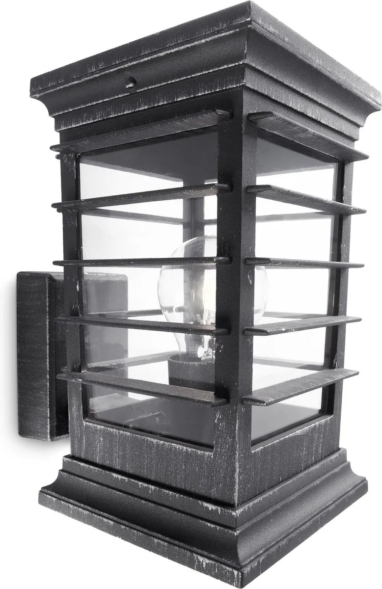 Philips Patio Muurlamp - Zwart