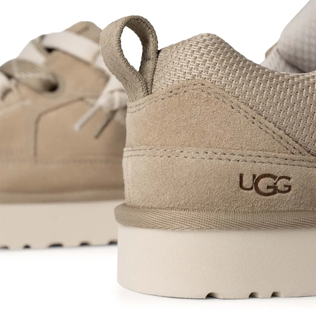 UGG LO LOWMEL M Lage Sneakers - Wit/Beige - Maat 45
