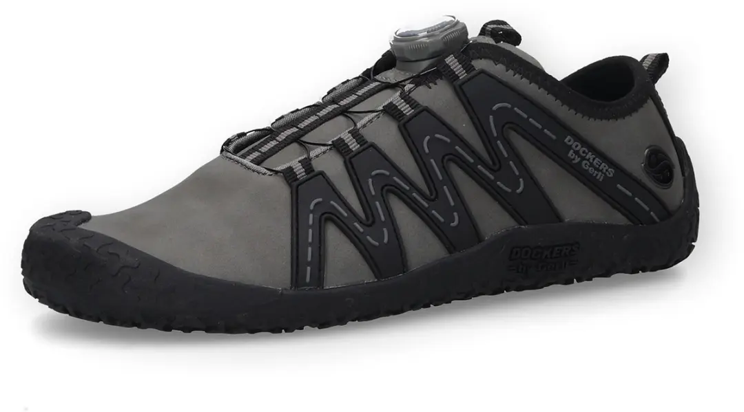 Dockers by Gerli Dames Barefoot Sneaker 59BG205-630201 Grijs Zwart