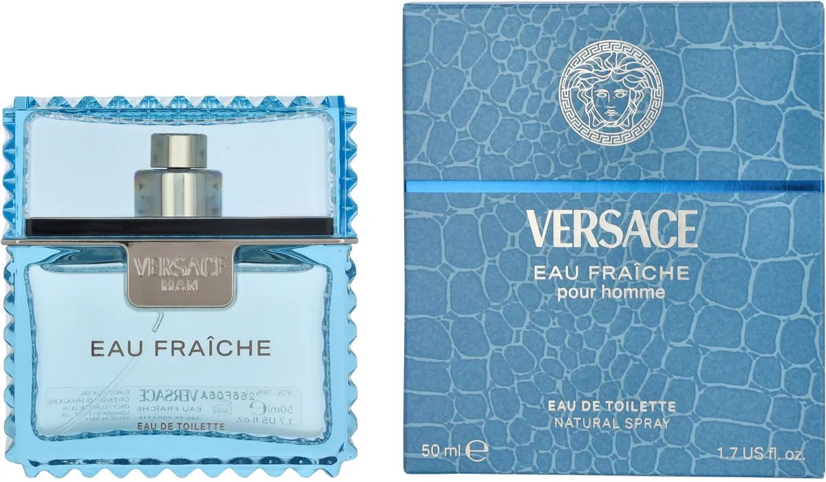 Versace Man Eau Fraîche Eau de Toilette - 50ml