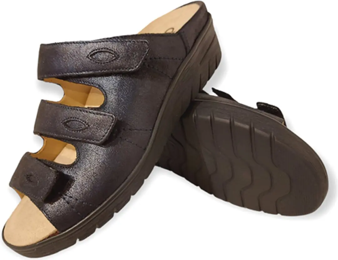 Durea Slippers 7369 047 - Wijdte J - Donkerblauw