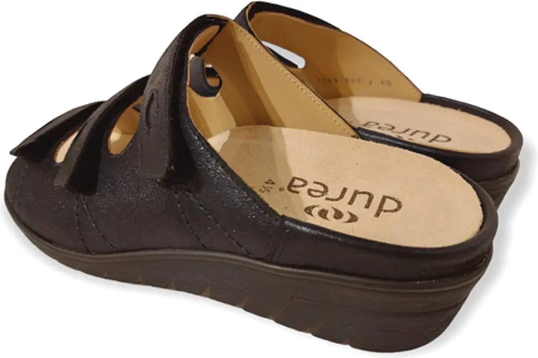 Durea Slippers 7369 047 - Wijdte J - Donkerblauw