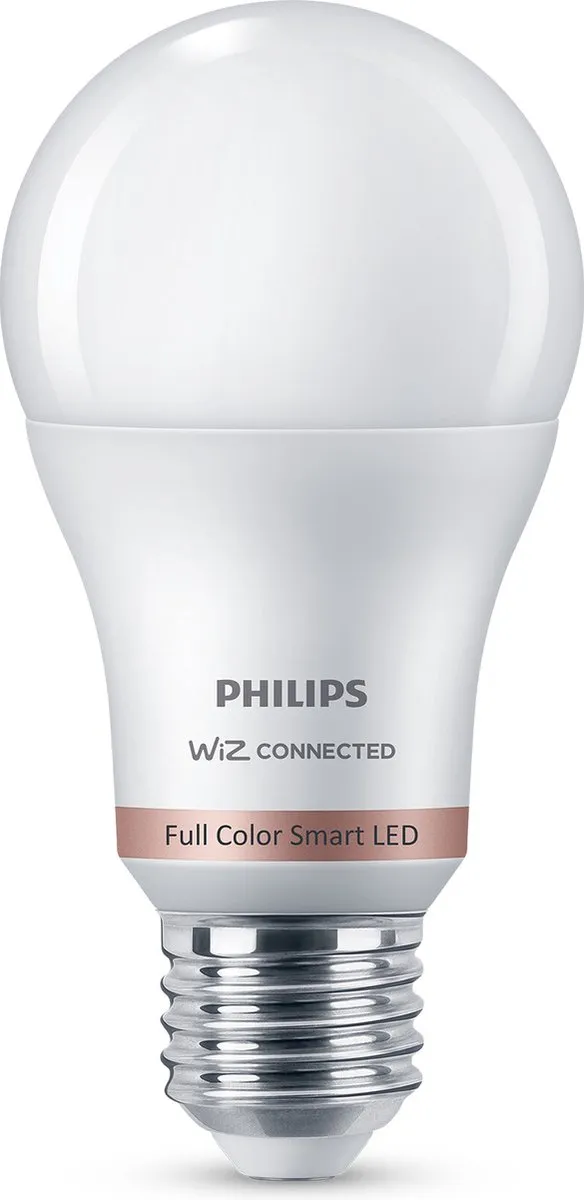 Philips Smart LED E27 8W RGBW - 806lm Mat - 2200K-6500K