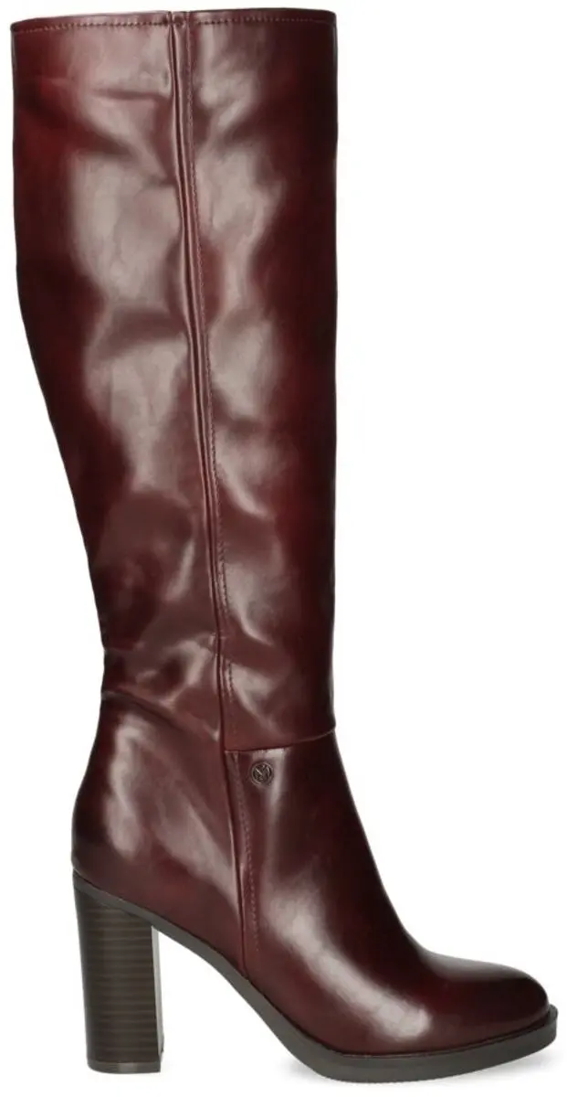 MEXX VINITA TEAGU Hoge Laars met Hak-Burgundy Rood
