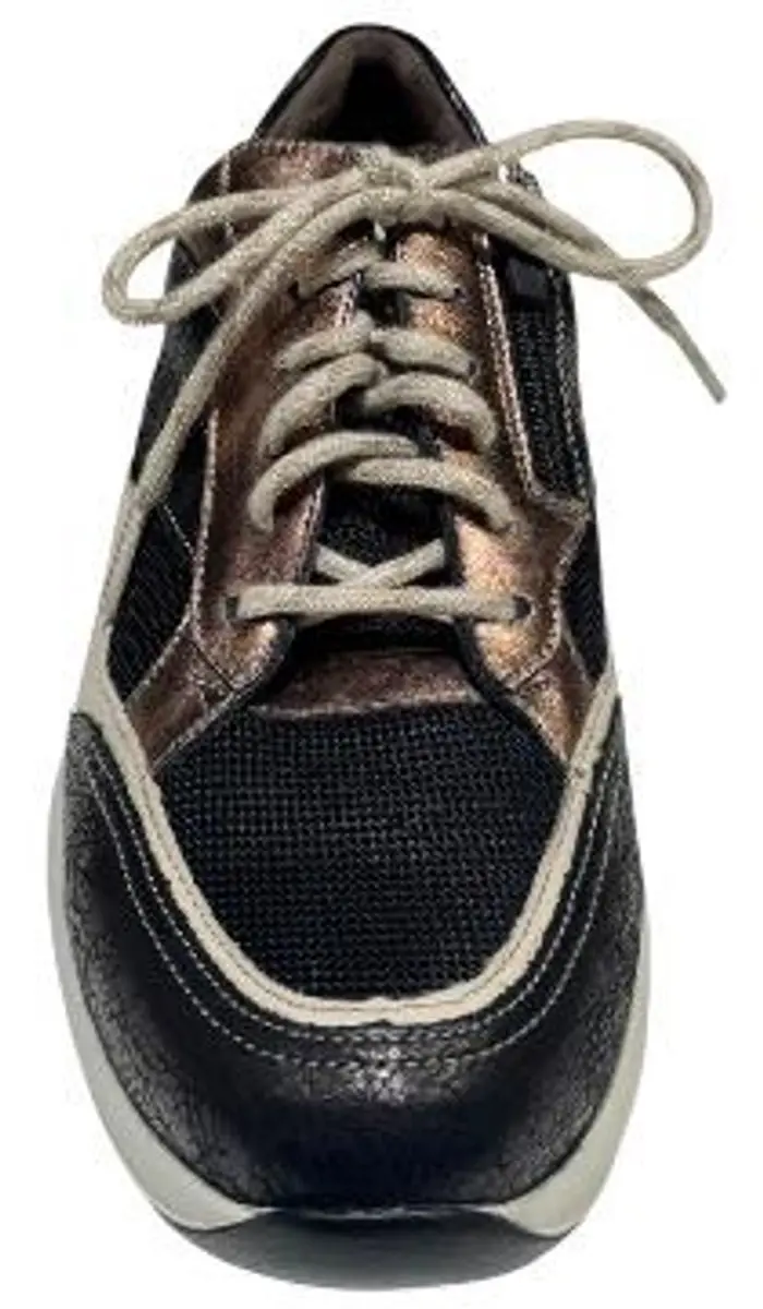 Durea 6308.608.1739-K Dames Veterschoenen - Zwart