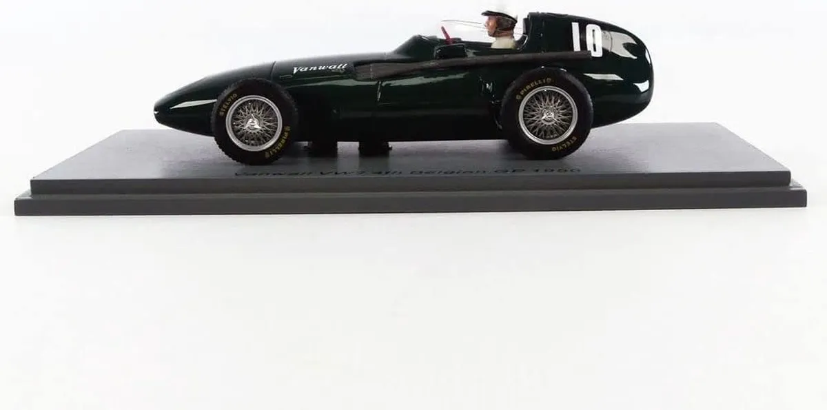 Formule 1 Vanwall VW2 #10 1956 GP België - 1:43 - Spark Groen