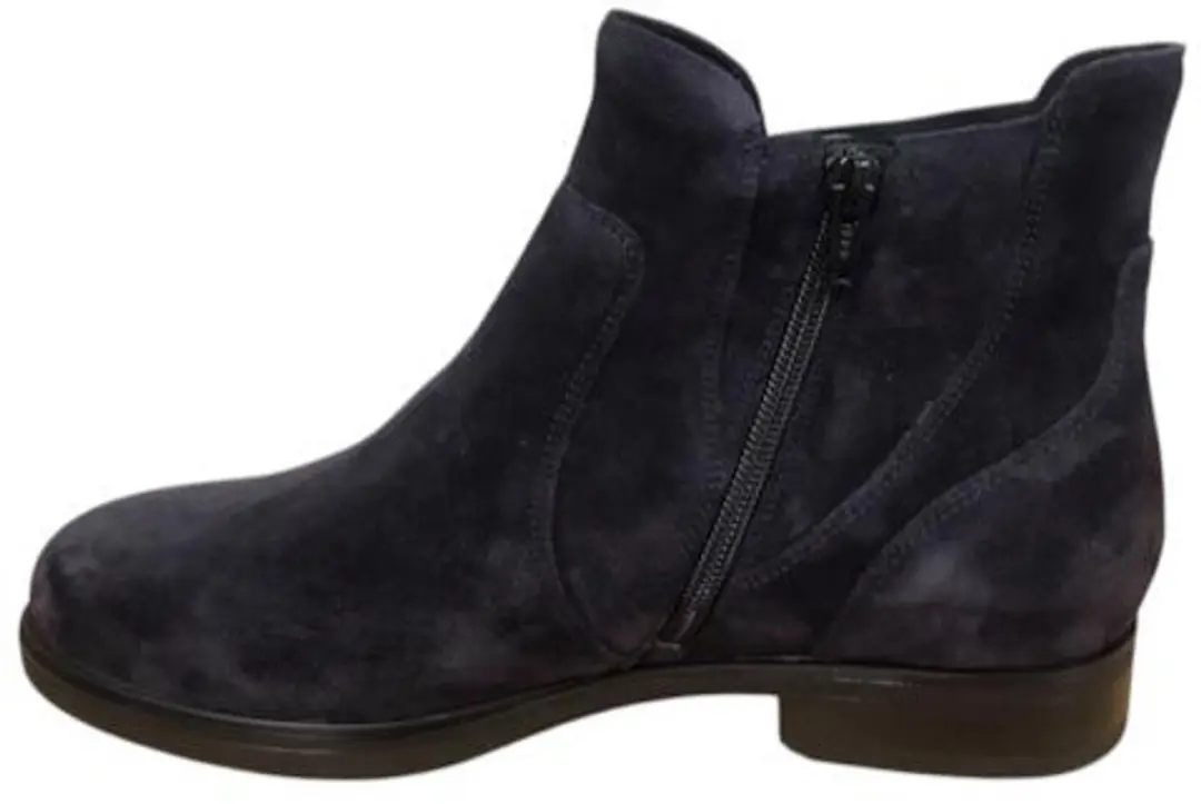 Durea Elastiek/Rits Laarsje 22151 - Blauw