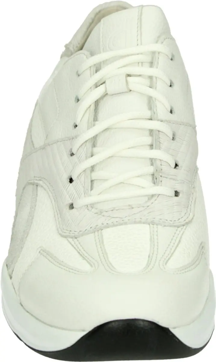 Durea 6316 G Lage Sneakers - Wit/Beige - Maat 38