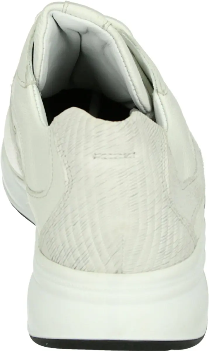 Durea 6316 G Lage Sneakers - Wit/Beige - Maat 39