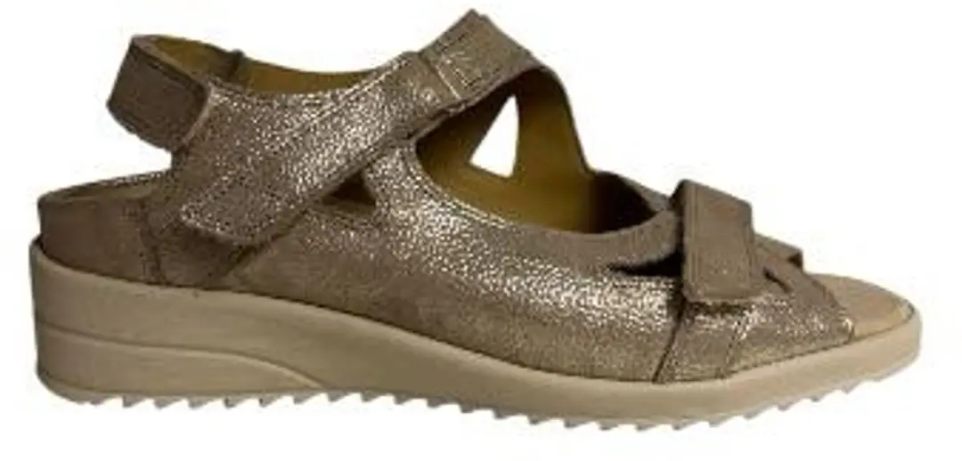 Durea Leer 3KLB 9066/4 Taupe Metallic